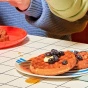 Banza Gluten-Free Protein Waffles Blueberry Canada Lifestyle 1