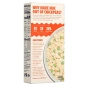 Back of Banza Chickpea Pasta Shells + White Cheddar Mac & Cheese - High Protein Pasta - Vegan Pasta - Gluten Free Pasta
