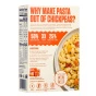 Back of Banza Chickpea Pasta Shells - High Protein Pasta - Vegan Pasta - Low Carb Pasta