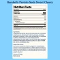 Barebells Caffeinated Protein Soda Sweet Cherry NFt Ingredients