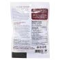 Back of Beretta Beef Jerky Honey Garlic Ginger - Grass Fed Jerky - Paleo Jerky - Keto Snack