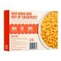 Back of Banza Mac And Cheese Chickpea Pasta Protein Mac And Cheese Gluten-Free Mac And Cheese