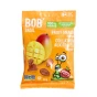 Front of Bob Snail Dried Mango - Dried Fruit Snack - Healthy Dried Fruit Snack - No Added Sugar Dried Fruit Snack - Natural Fruit Snack - Mango Fruit Snack