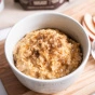 ChiChi Foods Protein Hot Cereal Made from Chickpeas Instant Cup Maple Brown Sugar Lifestyle 2