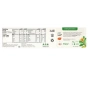 Back of Chickapea +Greens Organic Spaghetti, 227g