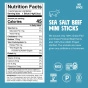 Chomps Chomplings Grass-Fed Beef Mini Sticks Sea Salt Canada NFT