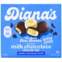 Diana’s Banana Bites Dipped In Milk Chocolate Front