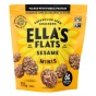 Ella’s Flats Superfood Seed Crackers Sesame Minis Front