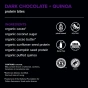 Ingredients of EVOLVED Chocolate + Protein Dark Chocolate + Quinoa With Plant-Based Protein