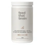 Front of Feed That Brain Grass-Fed Collagen + MCT Oil Creamy Chocolate - Grass Fed Collagen Powder - Mct Collagen Powder - Collagen Mct Oil