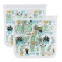 Side of Full Circle Ziptuck Reusable Sandwich Bags