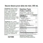 Nutrition of G Hughes Sugar Free Sweet Honey Wing Sauce, 355mL