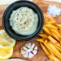 Habibi's Toum Garlic Sauce Spred Dip Mediterranean Middle Eastern Garlic Sauce