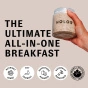 HOLOS Organic Overnight Muesli Maple & Almonds - Vegan Overnight Oats - High Protein Overnight Oats - High Protein Muesli