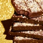 Honey Mama’s Gluten-Free Chocolate Fudge Bars Chocolate Cake - Truffle Snack Bar - Dairy-Free Truffle Bar - Gluten-Free Truffle Snack Bar