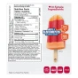 JonnyPops Organic Mini Popsicles With Electrolytes Super Cherry Splash Back of box NFt Ingredients