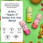 Juni Sparkling Decaffeinated Adaptogenic Tea Strawberry Hibiscus - Adaptogenic Drinks - Jay Shetty Tea - Sparkling Teas