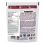Back of Justin’s Organic Dark Chocolate Peanut Butter Candy Pieces - Healthy Smarties - Organic Smarties - Organic Dark Chocolate