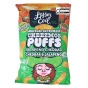 Lesser Evil Cheezmos Organic Cheese Puffs Jalapeño Cheddar Front of bag