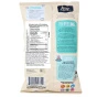Back of Lesser Evil Organic Popcorn Homer's Blend Garlic Parmesan Popcorn