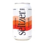 Front of Le Seltzer Sparkling Water Orange Vanilla