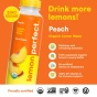 Lifestyle 1 Lemon Perfect Zero Sugar Organic Lemon Water Peach - Lemon Water Benefits - Healthy Flavoured Water - Detox Lemon Water