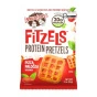 Front of Lenny & Larry’s High Protein Fitzels Pizza Palooza - High Protein Snacks - Pretzels Chips - Healthy Pretzel Snacks