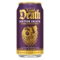 Front of Liquid Death Sparkling Water Doctor Death - Liquid Death Sparkling Water - Low Calories Drink - Liquid Death Mountain Water