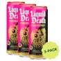 Liquid Death Beverage Energy Scary Strawberry 3-Pack Front