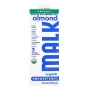 Front of MALK Organic Almond Milk Unsweetened - Gum Free Almond Milk - Dairy Free Milk - Non-GMO Milk