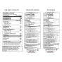 Nutrition of Matteo’s Sugar Free Barista Style Coffee Syrup Trio + FREE Pump