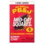 Mid-Day Squares Snack Bar No Bread PB&J Strawberry Canada Front