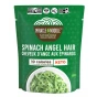 Front of Miracle Noodle Ready To Eat Konjac Noodles Spinach Angel Hair