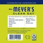 Back of Mrs. Meyer's Hand Soap Lemon Verbena, 370 mL