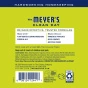 Back of Mrs. Meyer's Multi-Surface Cleaner Lemon Verbena, 473 mL