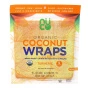 Front of Nuco 7.5" Turmeric Coconut Paleo Wraps - Paleo Tortillas - Grain-Free Tortillas - Gluten Free Tortillas