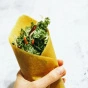 Lifestyle 1 of Nuco 7.5" Turmeric Coconut Paleo Wraps - Paleo Tortillas - Grain-Free Tortillas - Gluten Free Tortillas