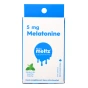 Nutrameltz Meltaway Supplement Tablets 5mg Melatonin Cool Mint Flavour Canada Front French