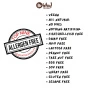No Whey Foods Allergen-Free Chocolate Covered Pretzels Bag Of Terror - Dairy Free Chocolate - Nut Free Chocolate - Peanut Free Chocolate