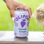 Lifestyle 2 of OLIPOP Low Sugar Prebiotic Sparkling Tonic Classic Grape - Prebiotic Drink - Best Prebiotic Drink - Gut Health Drink