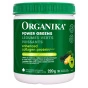 Front of Organika Enhanced Collagen Powder Power Greens Collagen With Probiotics And Fruits And Veggies - Organika Collagen Protein - Hydrolyzed Collagen Powder - Grass Fed Collagen Peptides
