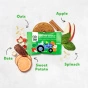 Once Upon a Farm Tractor Wheels Organic Toddler Soft-Baked Bars Apple, Sweet Potato & Spinach, 5 Bars Lifestyle 2
