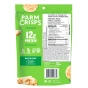 Back of ParmCrisps Sour Cream & Onion Cheese Crisps - Keto Cheese Crisps - Low Carb Cheese Crisps - Cheese Crackers
