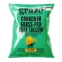 Graze Potato Chips Kettle Cooked in Grass-Fed Beef Tallow Salt & Vinegar Front of bag