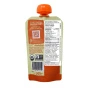 Pumpkin Tree Organic Baby Puree Pouch with Seed Butters Tropical Sunrise Back of pouch NFt Ingredients