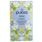 Front of Pukka Relax Organic Caffeine-Free Herbal Tea, 20 Sachets