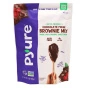 Front of Pyure Organic Bakeable Sugar-Free Chocolate Fudge Brownie Mix