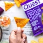 Lifestyle 1 of Quest Tortilla-Style Protein Chips Loaded Taco - Healthy Chips Canada - Keto Taco Chips - Taco Flavoured Chips
