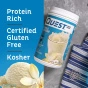 Lifestyle 2 of Quest Whey & Casein Blend Protein Powder Vanilla Milkshake - Vanilla Protein Blend - Whey Casein Blend Vanilla Protein - Best Whey And Casein Blend Protein Powder