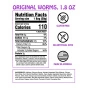 Rotten Gut-Friendly Candy With Prebiotic Fibre Gummy Worms Original Canada NFT